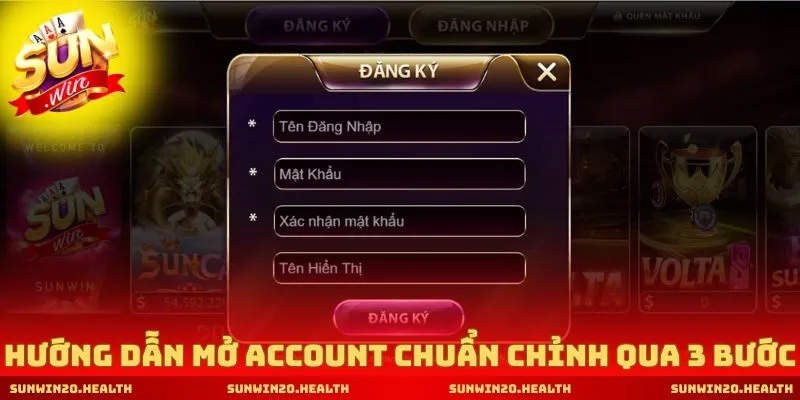 Hướng dẫn mở account chuẩn chỉnh qua 3 bước